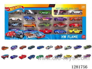 1:64 free wheel alloy car