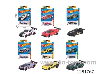1:64 free wheel alloy car