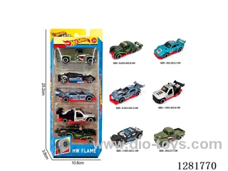 1:64 free wheel alloy car