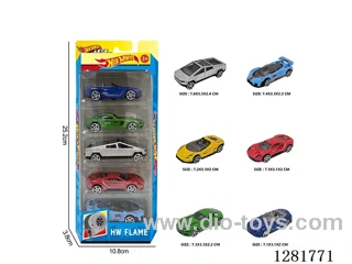 1:64 free wheel alloy car