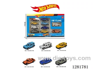 1:64 free wheel alloy car