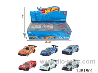 1:64 free wheel alloy car 24PCS