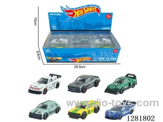 1:64 free wheel alloy car 24PCS