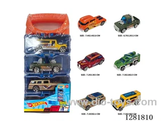1:64 free wheel alloy car