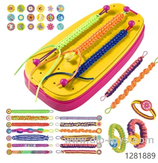 Friendship Bracelet Making Kit Toys(Yellow)