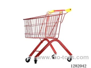 Metal shopping cart