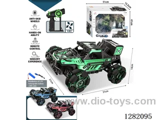 1:10 5ch 2.4G RC alloy car W L/M included battery