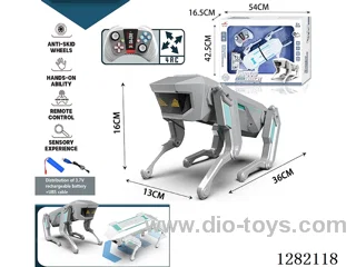 14ch 2.4G RC dog W L/M included battery