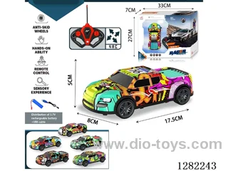 1:24 4ch 27MHz RC alloy car included battery