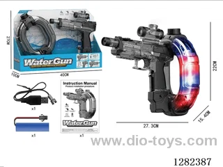 Light-Up Electric Water Gun 700ML, Battery Included