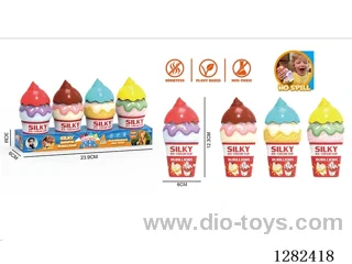 Ice Cream Non-Spill Bubble Bottle 30ML*4