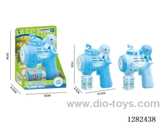 6-Hole LED Octopus Bubble Gun 70ML (Battery Not Included)