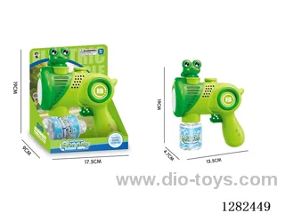 10-Hole Bubble Gun, 85ML (Batteries Not Included)