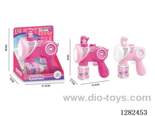 10-Hole Bubble Gun, 85ML (Batteries Not Included)
