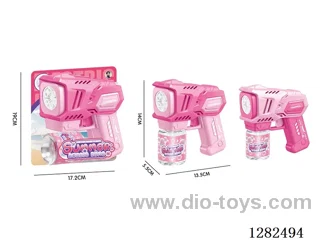 Multi-Hole Bubble Gun 70ML (Batteries Not Included)