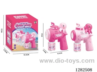 Light-Up Octopus Bubble Gun 70ML (Batteries Not Included)