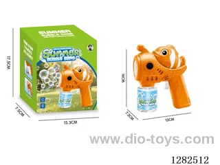 Light-Up Clownfish Bubble Gun 70ML (Batteries Not Included)