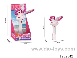 Unicorn Remote-Controlled Bubble Battle Machine (Batteries Not Included)