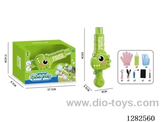 Dinosaur Smoke Bubble Machine (Batteries Included)