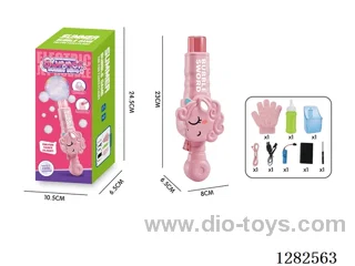 Unicorn Smoke Bubble Machine (Batteries Included)