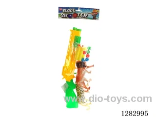 Soft bullet Ping Pong Gun + Animals