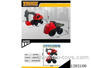 Free wheel construction vehicle 2PCS
