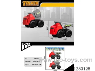 Free wheel construction vehicle 2PCS