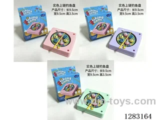 Wind-up fishing game board