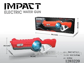 B/O water gun with light included battery