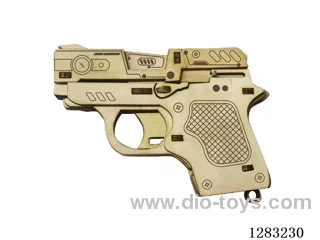 DIY 3D Wooden Pistol