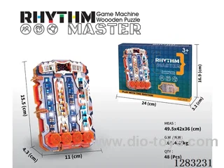 DIY 3D Wooden Rhythm Game Machine