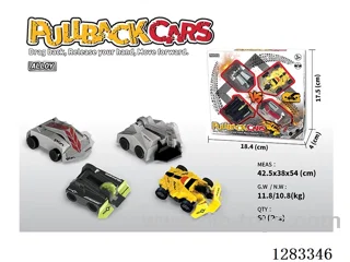 alloy pull back car
