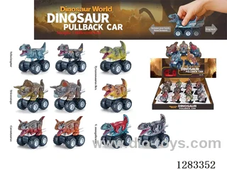 dinosaur pull back car 12PCS