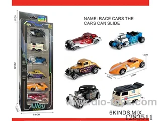 1:64 free wheel alloy car