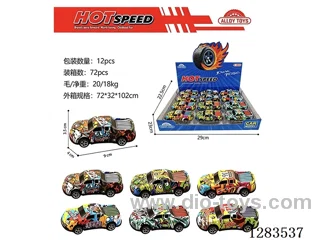 pull back alloy car 12PCS