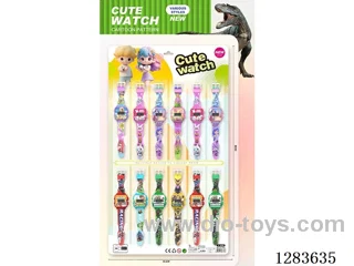 8 Styles Electronic Apple Watches with Ribbons included battery