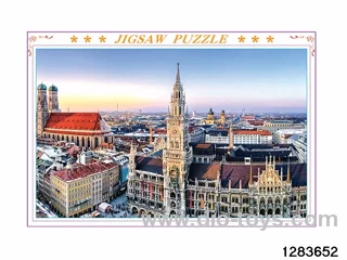 1000 pcs puzzle in color box