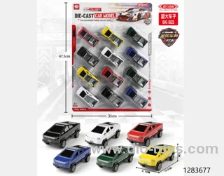 12pcs pull back car