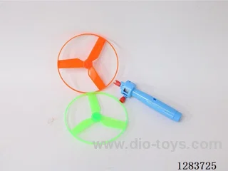 String-Pull Flying Saucer