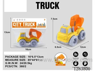 Free-Wheeling Cartoon Car