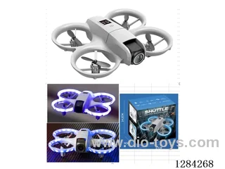 RC Quadcopter 2.4G Altitude Hold, Lights, Camera, App Control included battery