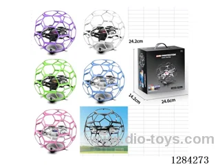 RC Quadcopter 2.4G Altitude Hold with Lights and Multiple Speed Settings included battery