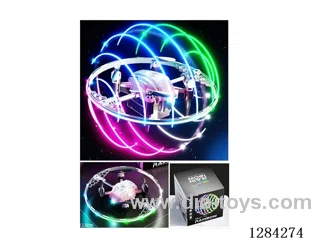 RC Quadcopter 2.4G Altitude Hold with Lights and Multiple Speed Settings included battery