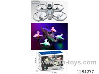 RC Quadcopter 2.4G Altitude Hold, Lights, Camera, App Control included battery