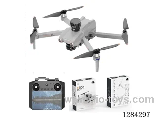 RC Drone / Brushless Motors / 2.4 GHz / 5.5-inch Display / Altitude Hold / Lights / Obstacle Avoidance / Dual Cameras / App Control / Photo / Video included battery
