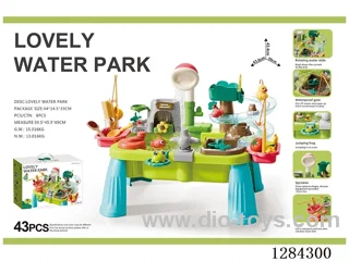 Fun Water Play Set, Electric Water-Spouting Sink 43 PCS – Batteries Not Included: 4 x 1.5V AA