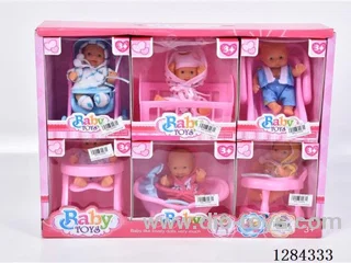5-inch vinyl expression doll 6PCS