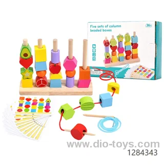 Montessori Wooden Fruit Sorting Toys