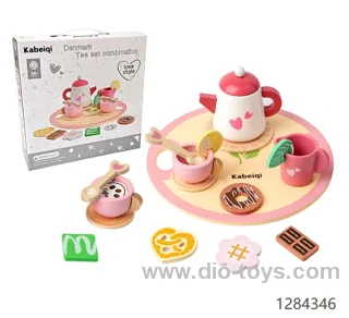 Wooden Afternoon Tea Set-Love