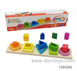 wooden toy in color box